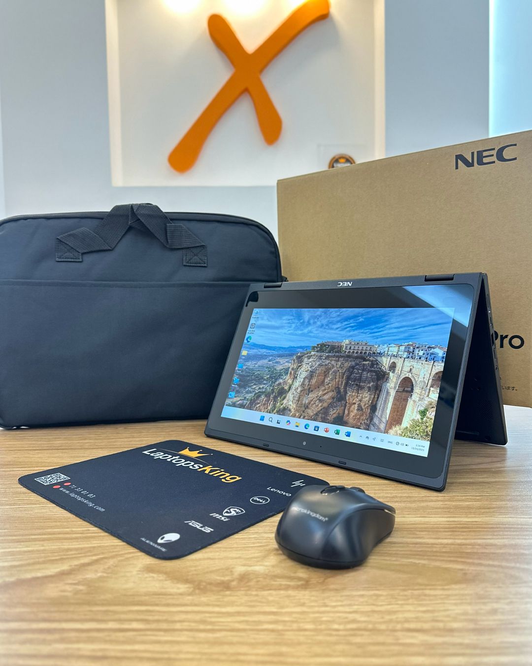 NEC VersaPro X360 Intel Celeron 4GB 128GB SSD 12-Inch Touch Laptop (New)