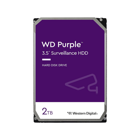 Western Digital 2TB 256MB SATA 6 Gb/s 3.5" WD Purple Surveillance Internal Hard Drive (Brand New)