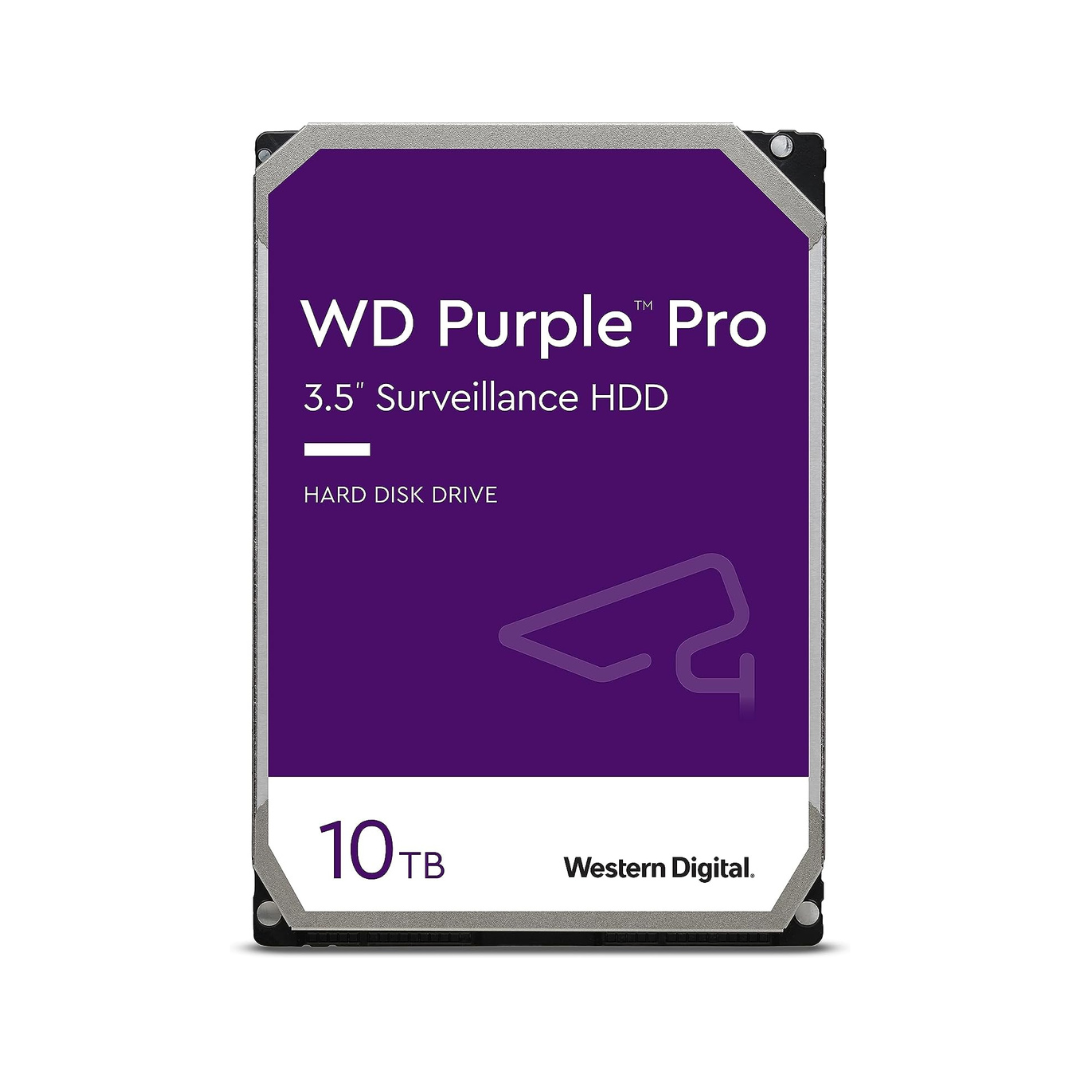 Western Digital 10TB SATA 6 Gb/s, 256 MB Cache, 3.5" WD Purple Pro Surveillance Internal Hard Drive (Brand New)