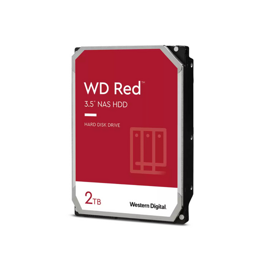 WD Red NAS  2TB 5400 RPM, SATA 6 Gb/s, SMR, 256MB Cache, 3.5" Internal Hard Drive (Brand New)
