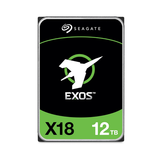 Seagate EXOS X18 12TB SATA Enterprise 6Gb/s 7200 rpm 256MB 3.5-inch Internal Hard Drive (Brand New)