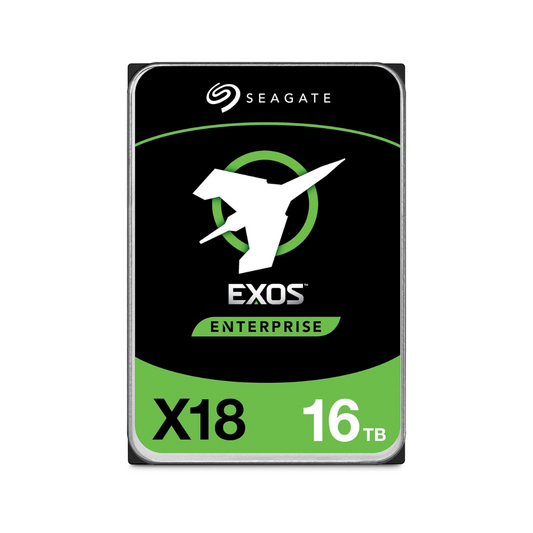 Seagate EXOS X18 16TB SATA Enterprise 6Gb/s 7200 rpm 256MB 3.5-inch Internal Hard Drive (Brand New)