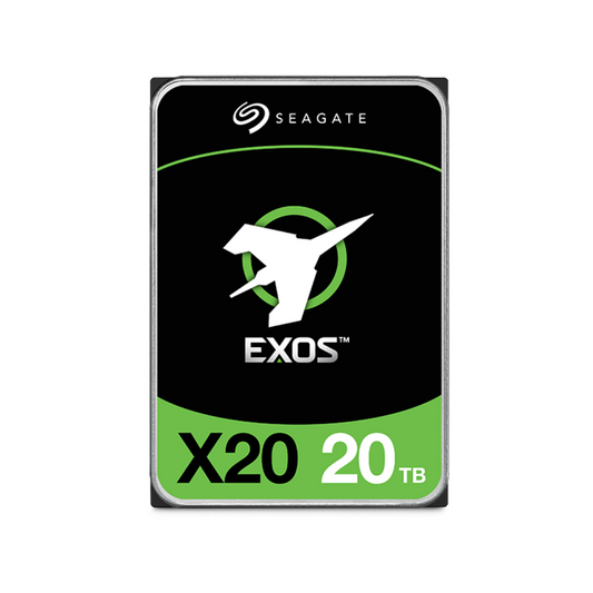 Seagate EXOS X20 20TB SATA Enterprise 6Gb/s 7200 rpm 256MB 3.5-inch Internal Hard Drive (Brand New)