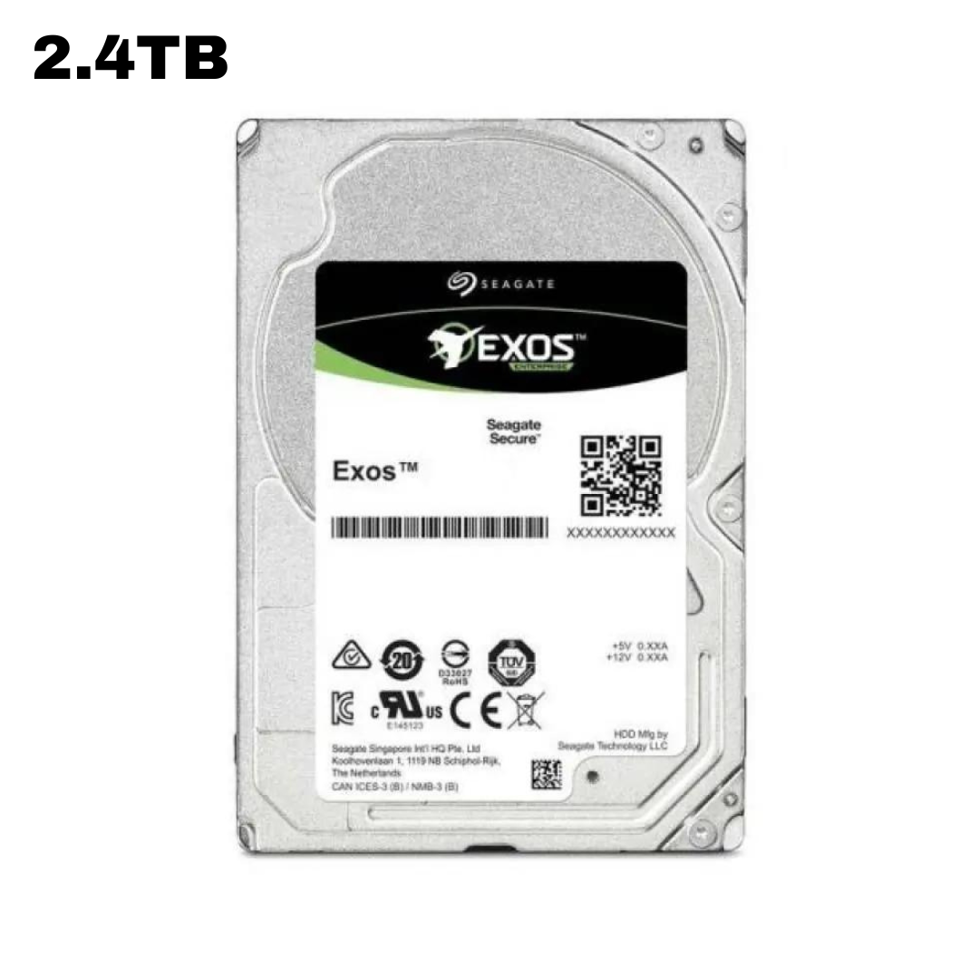 Seagate Enterprise Performance EXOS 2.4TB 2.5" 10000RPM SAS 12Gb/s 256MB Hybrid Internal Hard Drive (Brand New)
