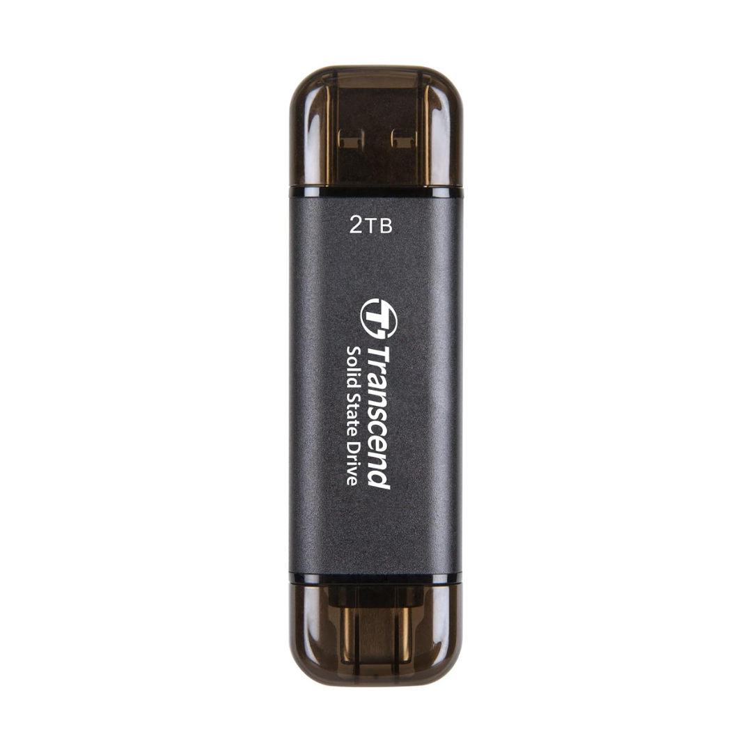 Transcend 2TB USB 10Gbps with Type-C and Type-A Portable SSD Transcend 2TB USB 10Gbps with Type-C and Type-A Portable SSD