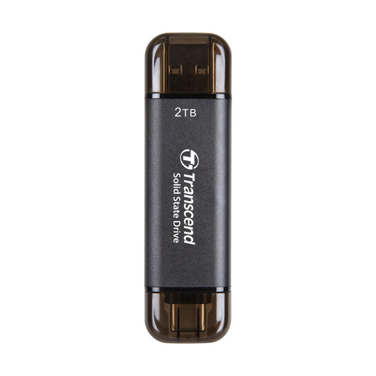 Transcend 2TB USB 10Gbps with Type-C and Type-A Portable SSD External Hard Drive (Brand New)