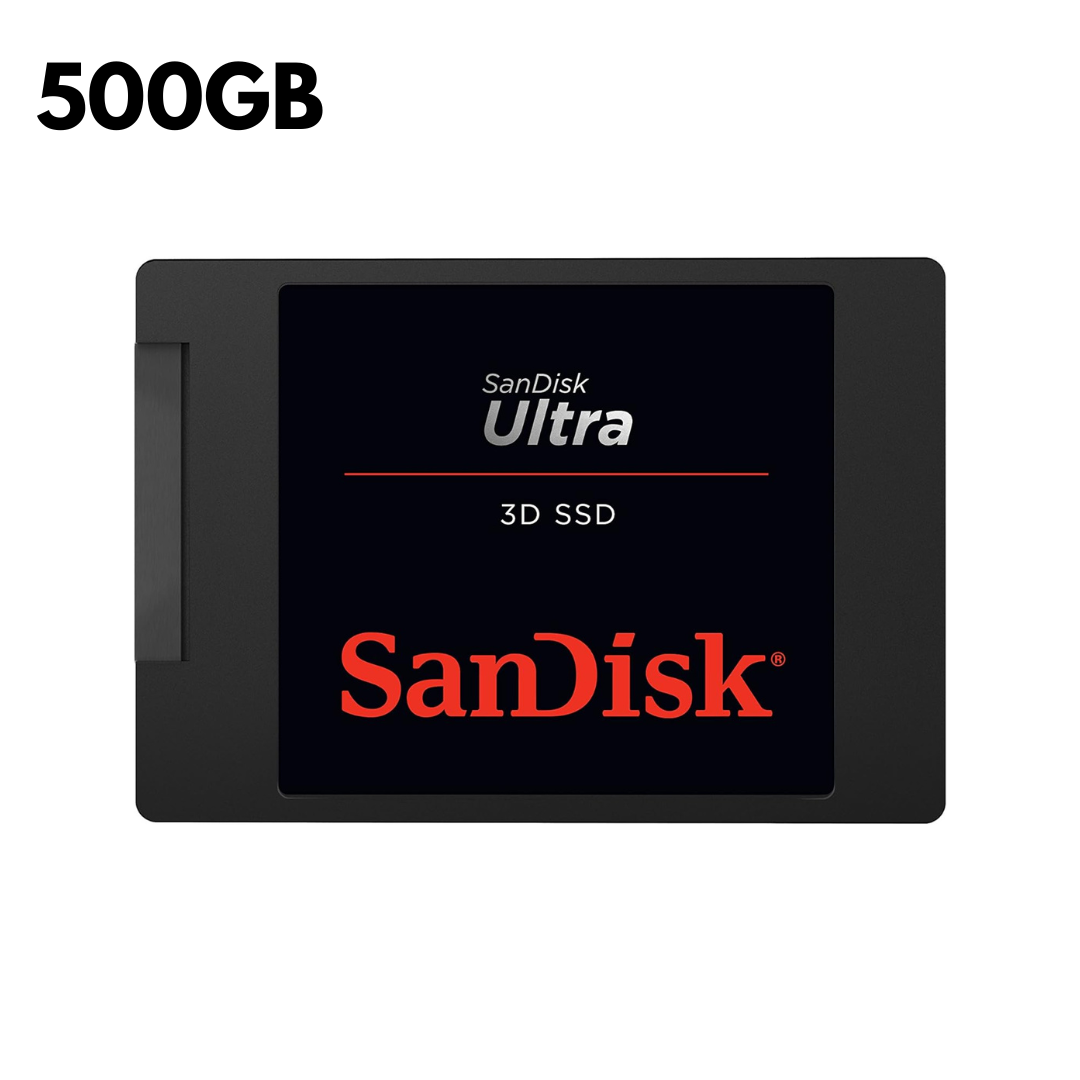 SanDisk Ultra G26 3D NAND 500GB SATA III 6 Gb/s 2.5" SSD Internal Hard Drive (Brand New)
