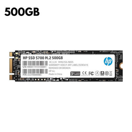 HP S700 SSD 500GB M.2 SATA Internal Hard Drive (Brand New)