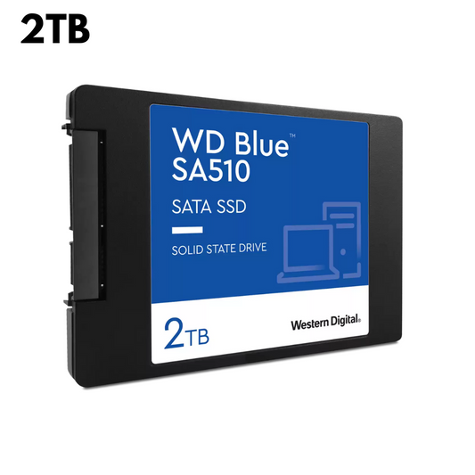 Western Digital 2TB WD Blue SA510 SATA III 6 Gb/s 2.5" SSD Internal Hard Drive (Brand New)