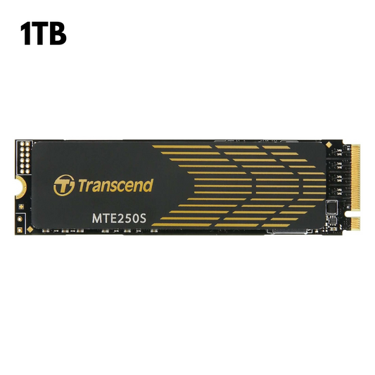 Transcend 1TB MTE250S NVMe Gen4 PCIe M.2 2280 with Graphene Heatsink Up to 7,200MB/s Gaming SSD Internal Hard Drive (Brand New)