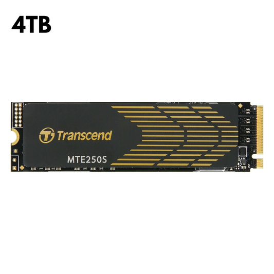 Transcend 4TB MTE250S NVMe Gen4 PCIe M.2 2280 with Graphene Heatsink Gaming SSD Internal Hard Drive (Brand New)
