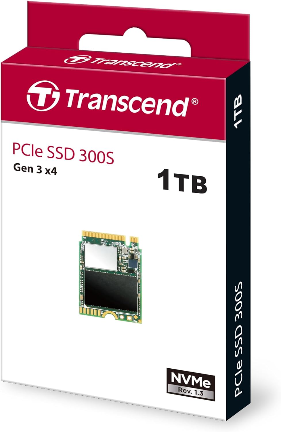 Transcend Short SSD 300S 1TB M.2 2230 PCIe NVMe Gen3x4 Internal Hard Drive (Brand New)