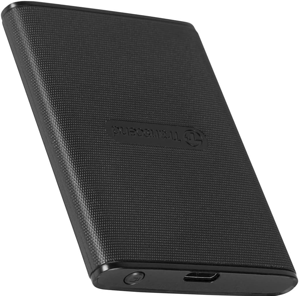 Transcend 500GB USB 3.1 USB Type-C Portable SSD External Hard Drive (Brand New)