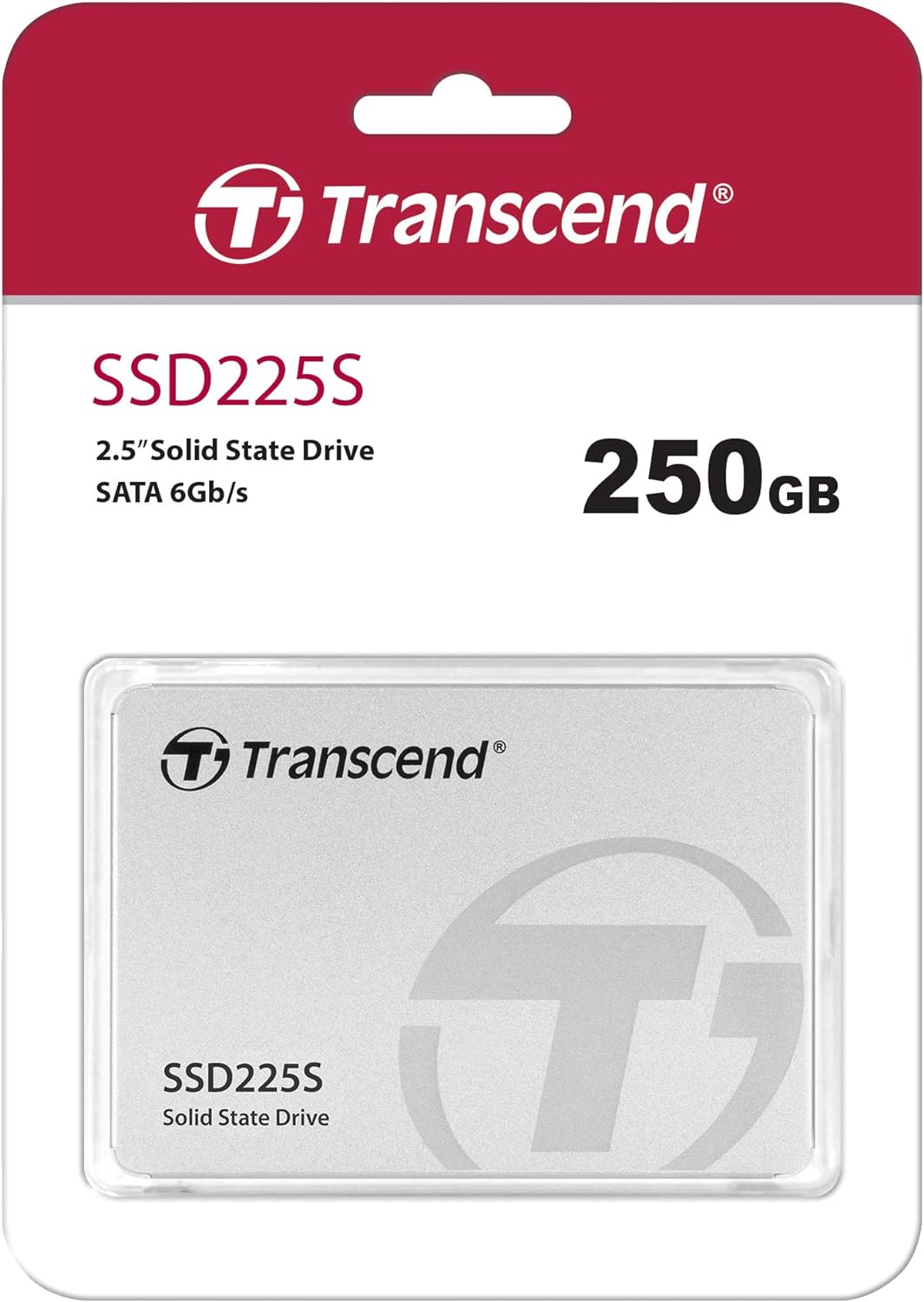 Transcend 250 GB SSD 2.5" SATA III 6Gb/s SSD225S Internal Hard Drive (Brand New)