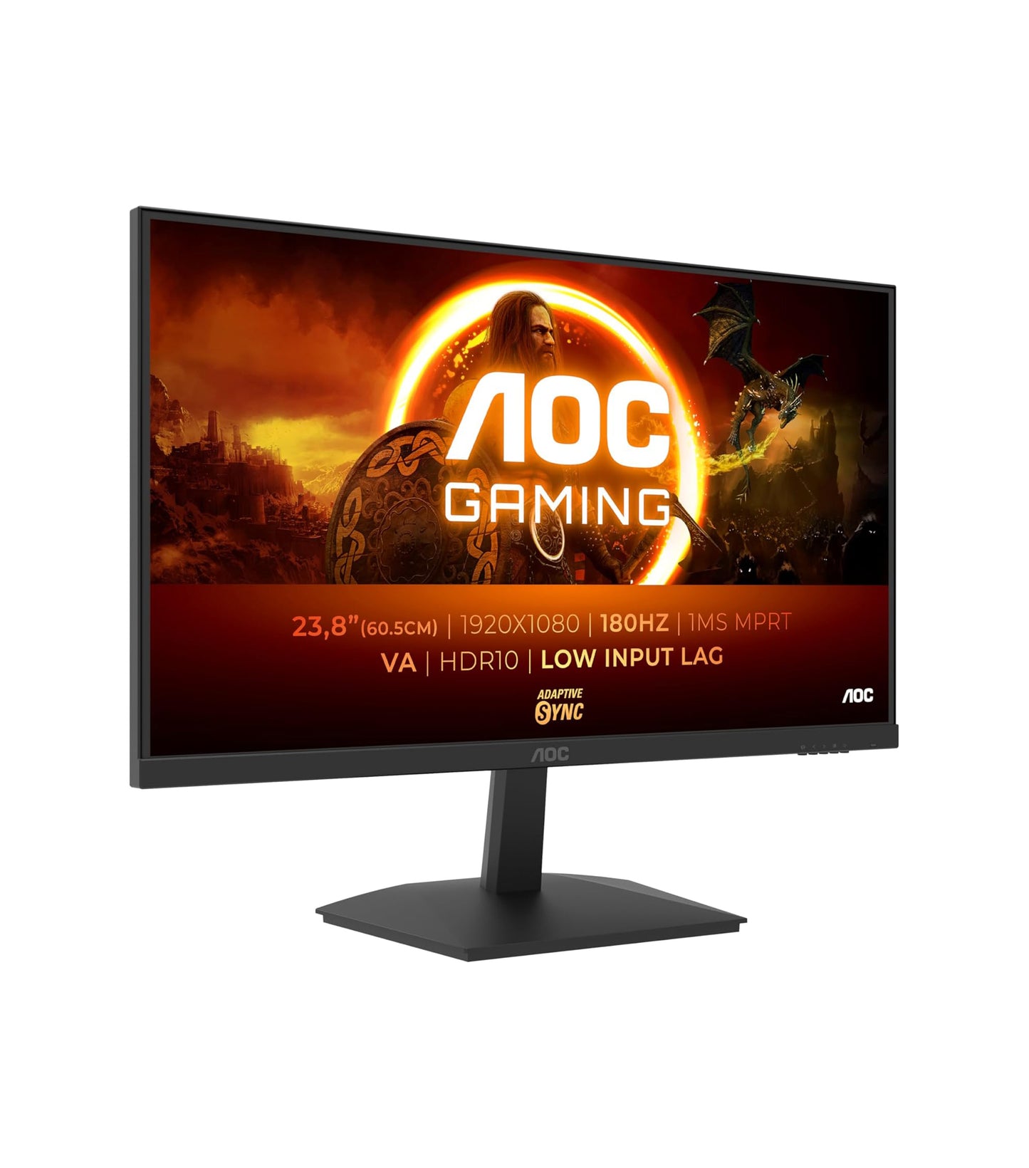 AOC 24G15N 180HZ 24” FHD GAMING MONITOR (BRAND NEW 1YR WARRANTY)