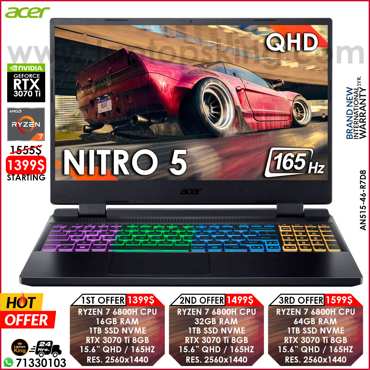 Gtx 1650 4800h Ryzen Laptop Asus ROG Strix FHD 1444Hz Ryzen