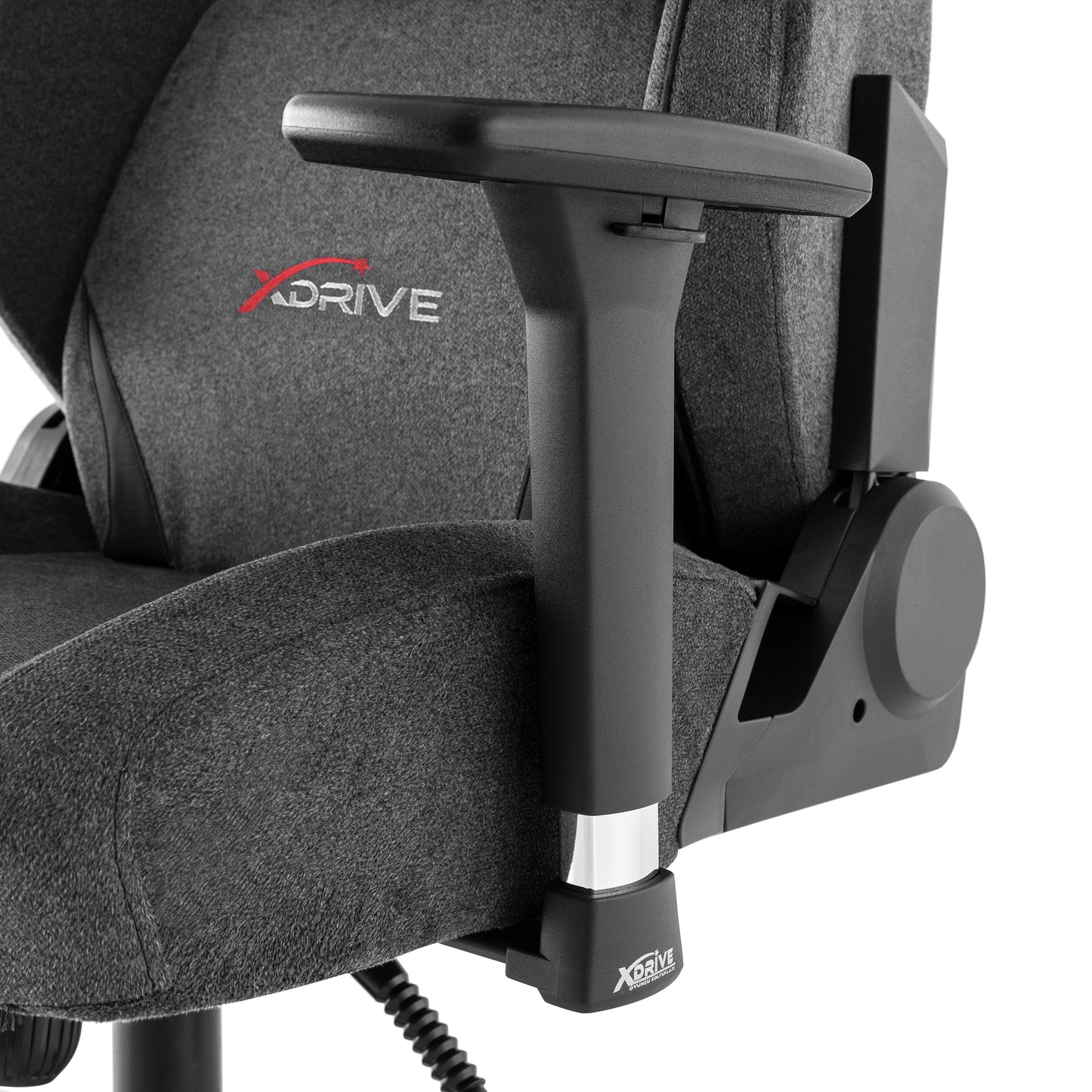 XDRIVE ANKA LUXURY CHAIR GREY FABRIC (BRAND NEW)