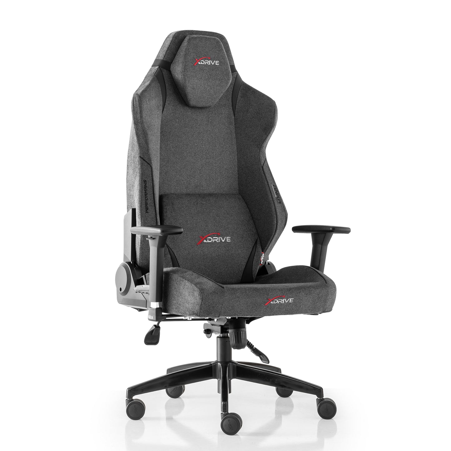 XDRIVE ANKA LUXURY CHAIR GREY FABRIC (BRAND NEW)