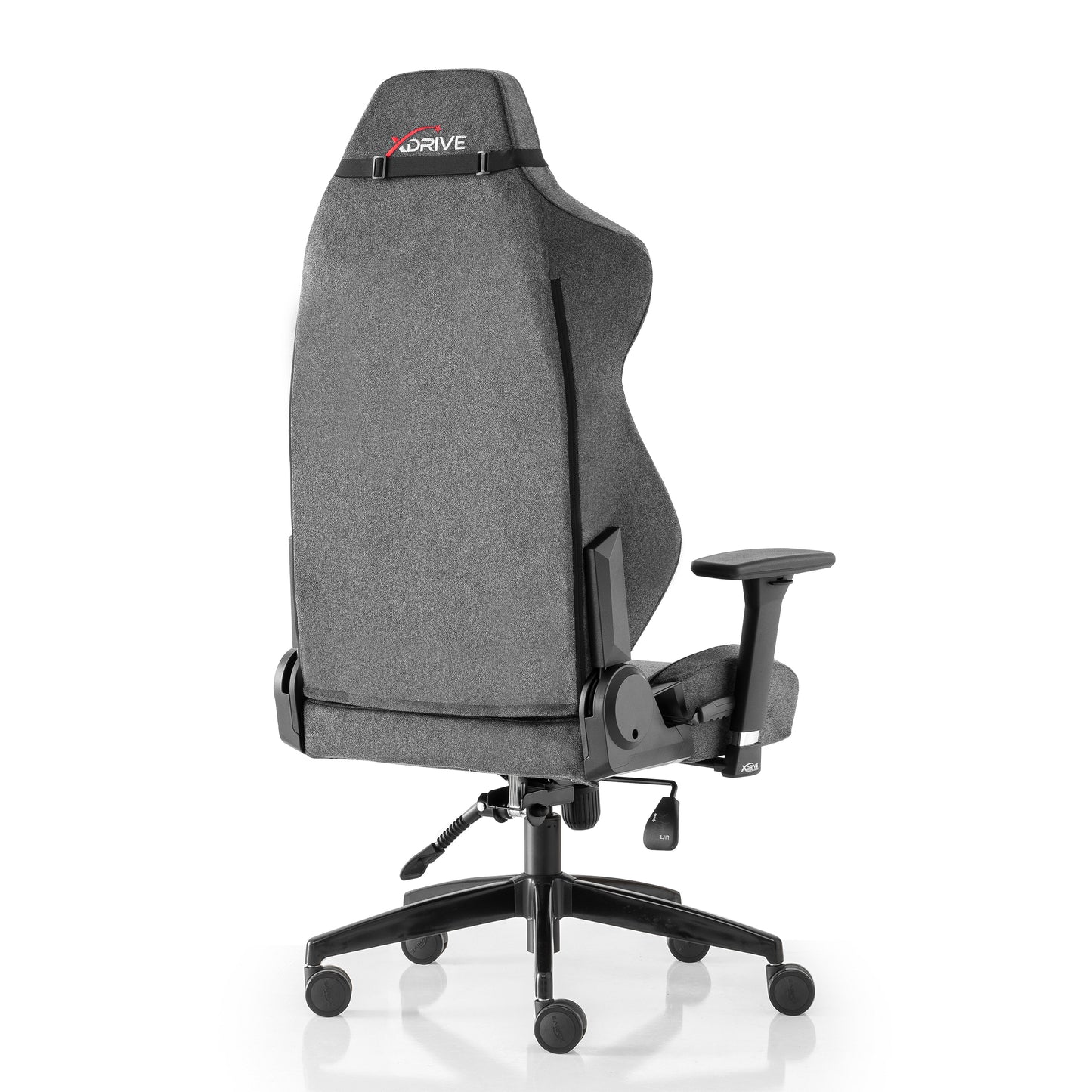 XDRIVE ANKA LUXURY CHAIR GREY FABRIC (BRAND NEW)