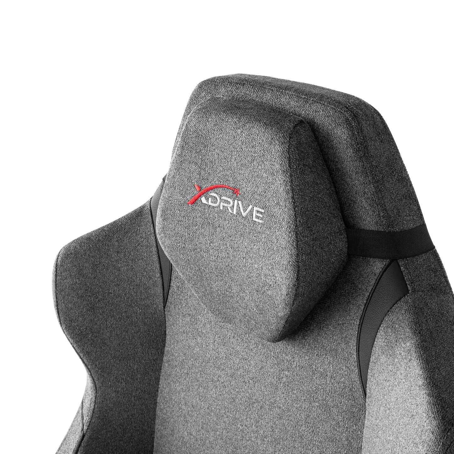 XDRIVE ANKA LUXURY CHAIR GREY FABRIC (BRAND NEW)