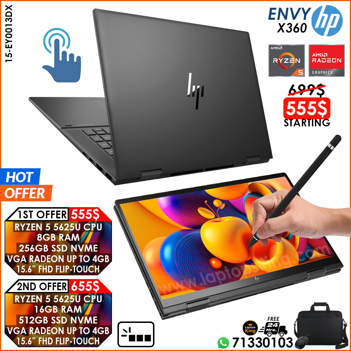 Ryzen Hp Envy X360 15 Upgrade HP Envy X360 15-EY0013DX 2in1 Ryzen