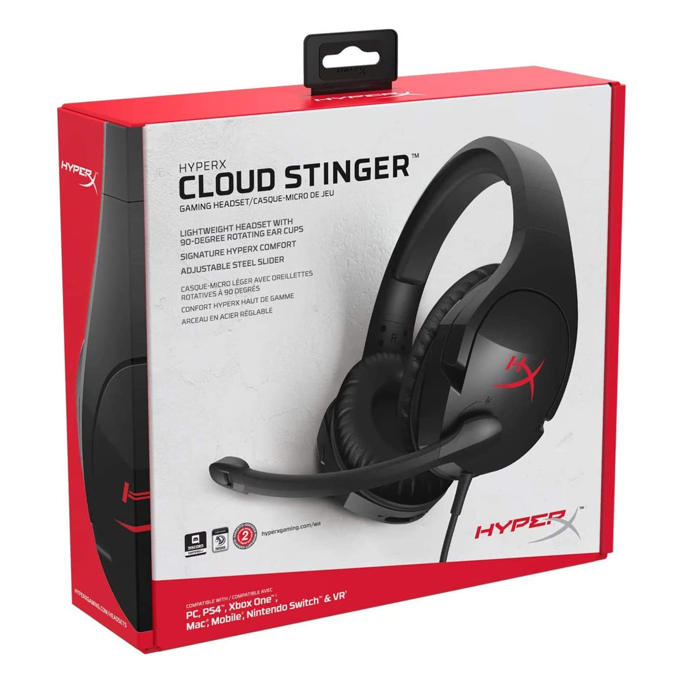 HyperX Cloud Stinger Gaming Headset (New Open Box)