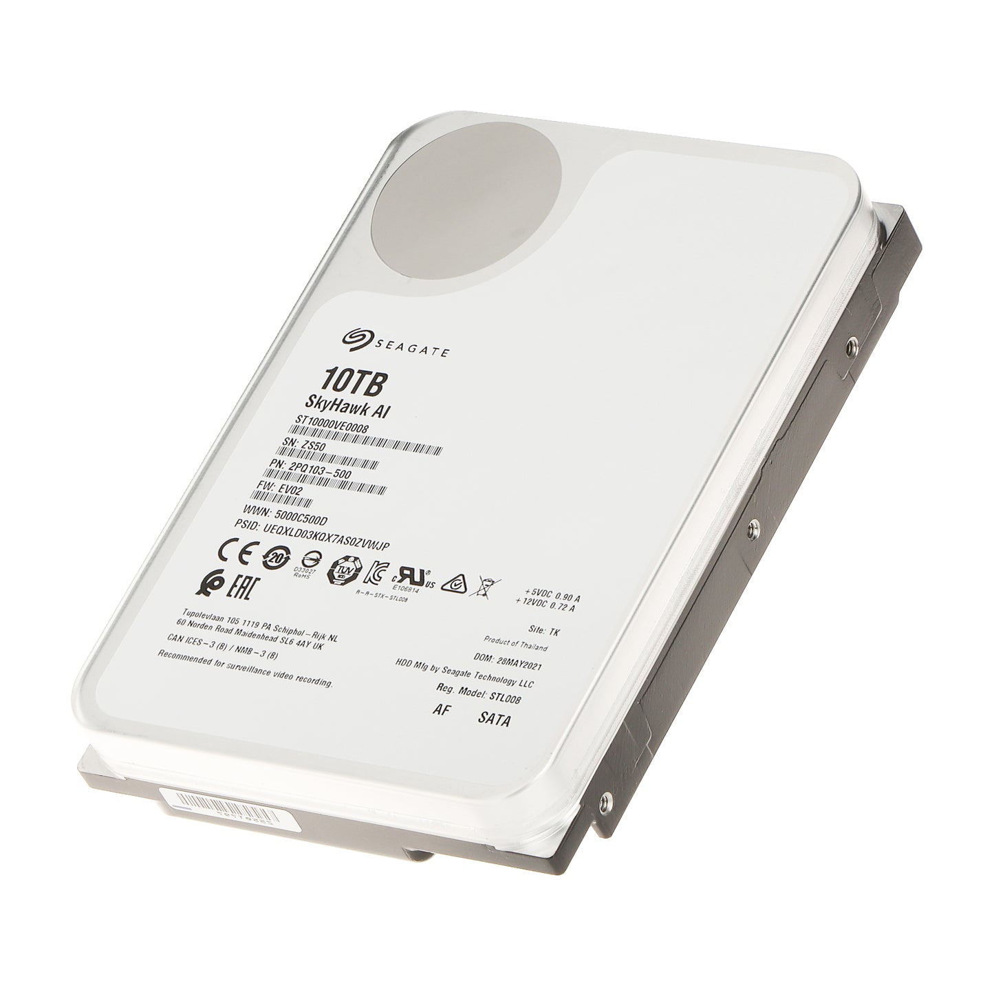 Seagate Skyhawk Ai 10TB Hdd | Internal Hard Disk (Used Very Clean)