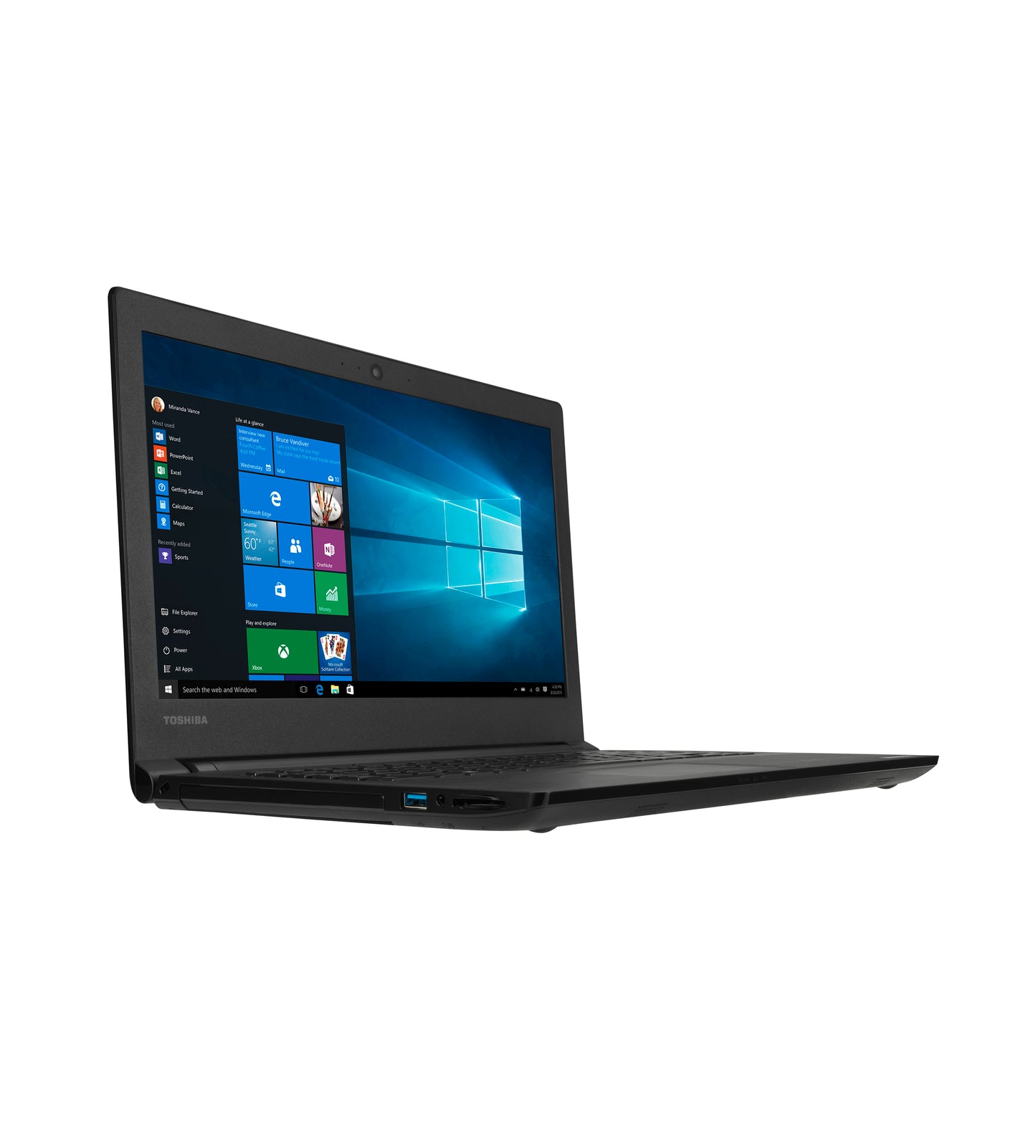 Toshiba Satellite Pro A40-C Core i3-6100u 14" Screen Laptop Offer (used very clean)