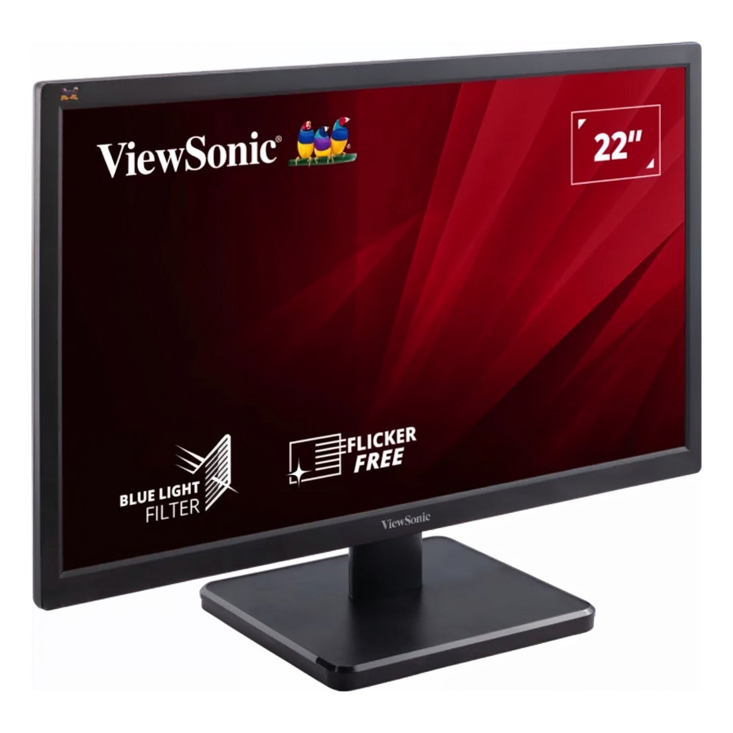 VIEWSONIC 22" FHD VA2223-H MONITOR (BRAND NEW 1YR WARRANTY)