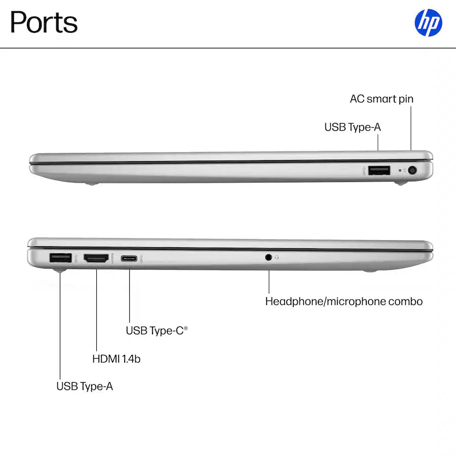 HP 15-fc0307dx Laptop Ryzen 7 5825U 15.6-inch FHD 1TB SSD (New)