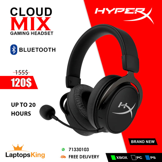 Hyperx Cloud Mix Bluetooth Gaming Headset (Brand New)