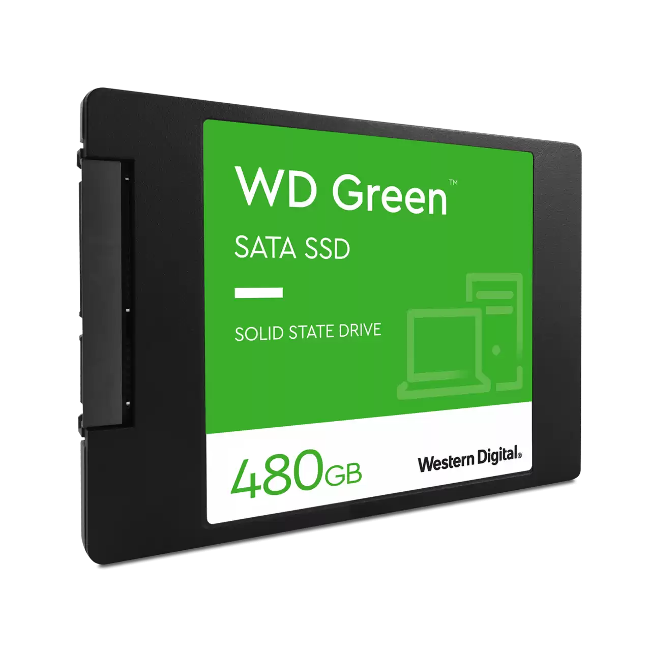 Western Digital 480GB WD Green SSD SATA III 6 Gb/s 2.5" Internal Hard Drive (Brand New)