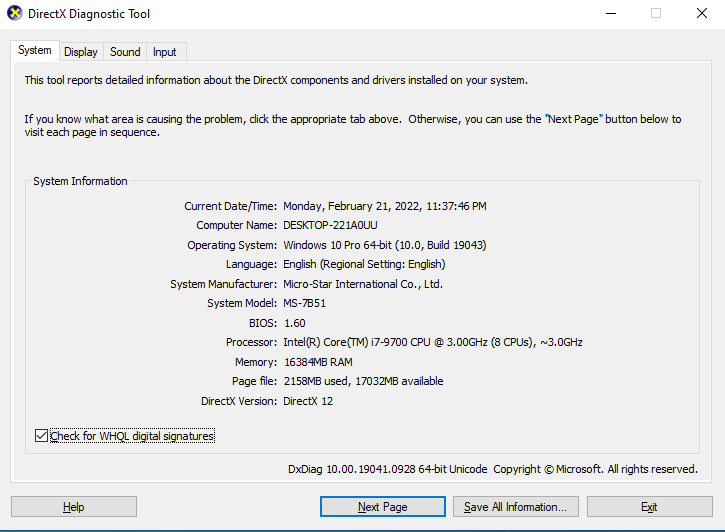 Xigmatek MSI Z390 i7-9700 RGB Gaming Desktop (Used Very Clean)