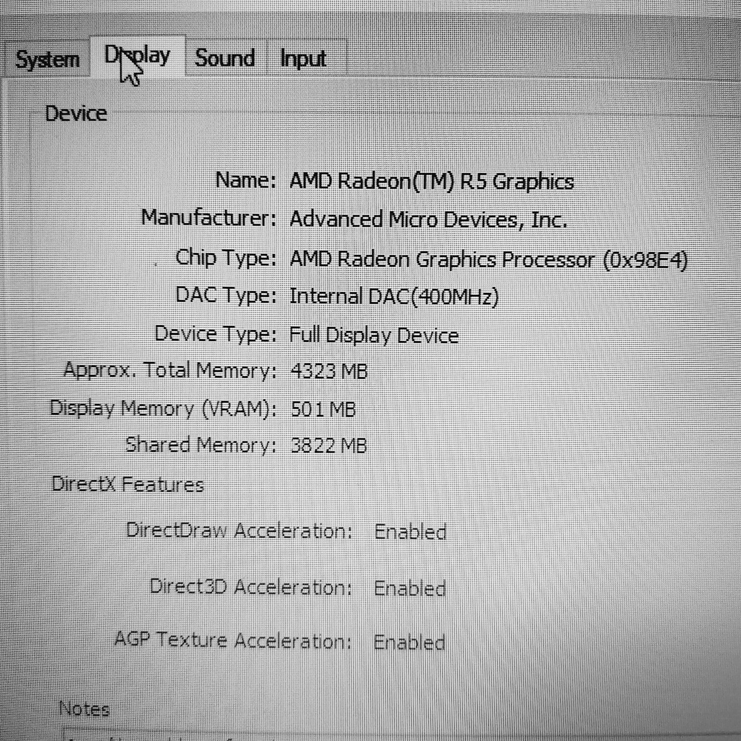 HP 15" Bw0 A9 Radeon R5 Laptop (Used Very Clean)
