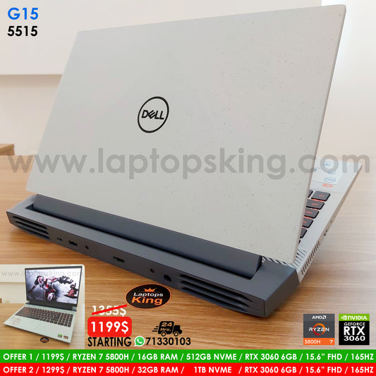 Dell G15 5515 Ryzen 7 5800h Rtx 3060 165hz Gaming Laptop Offers (New Open Box) Gaming laptop, Graphic Design laptop, best laptop for gaming, Best laptop for graphic design, computer for sale Lebanon, laptop for video editing in Lebanon, laptop for sale Lebanon, Best graphic design laptop,	Best video editing laptop, Best programming laptop, laptop for sale in Lebanon, laptops for sale in Lebanon, laptop for sale in Lebanon, buy computer Lebanon, buy laptop Lebanon.