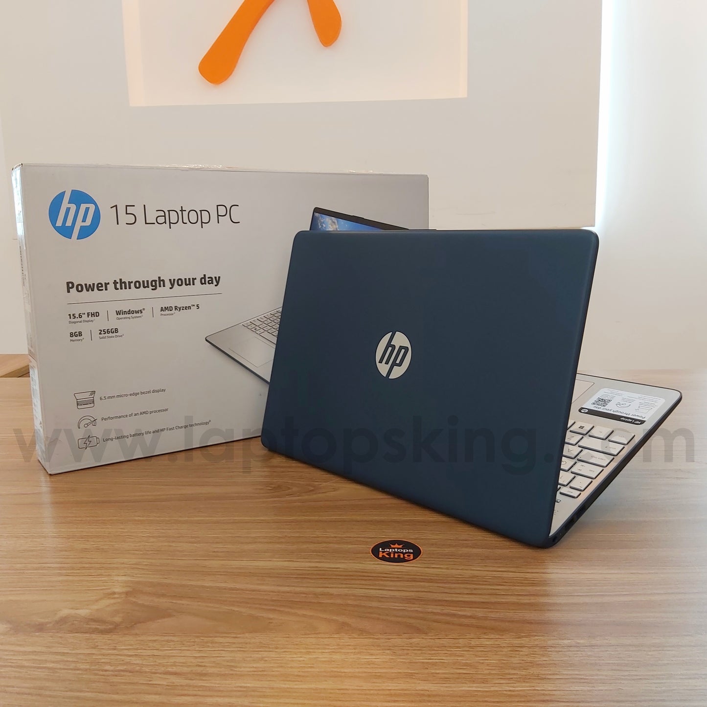 HP 15-EF2126WM Ryzen 5 5500u VGA Radeon Up to 4GB Laptop (Brand New)