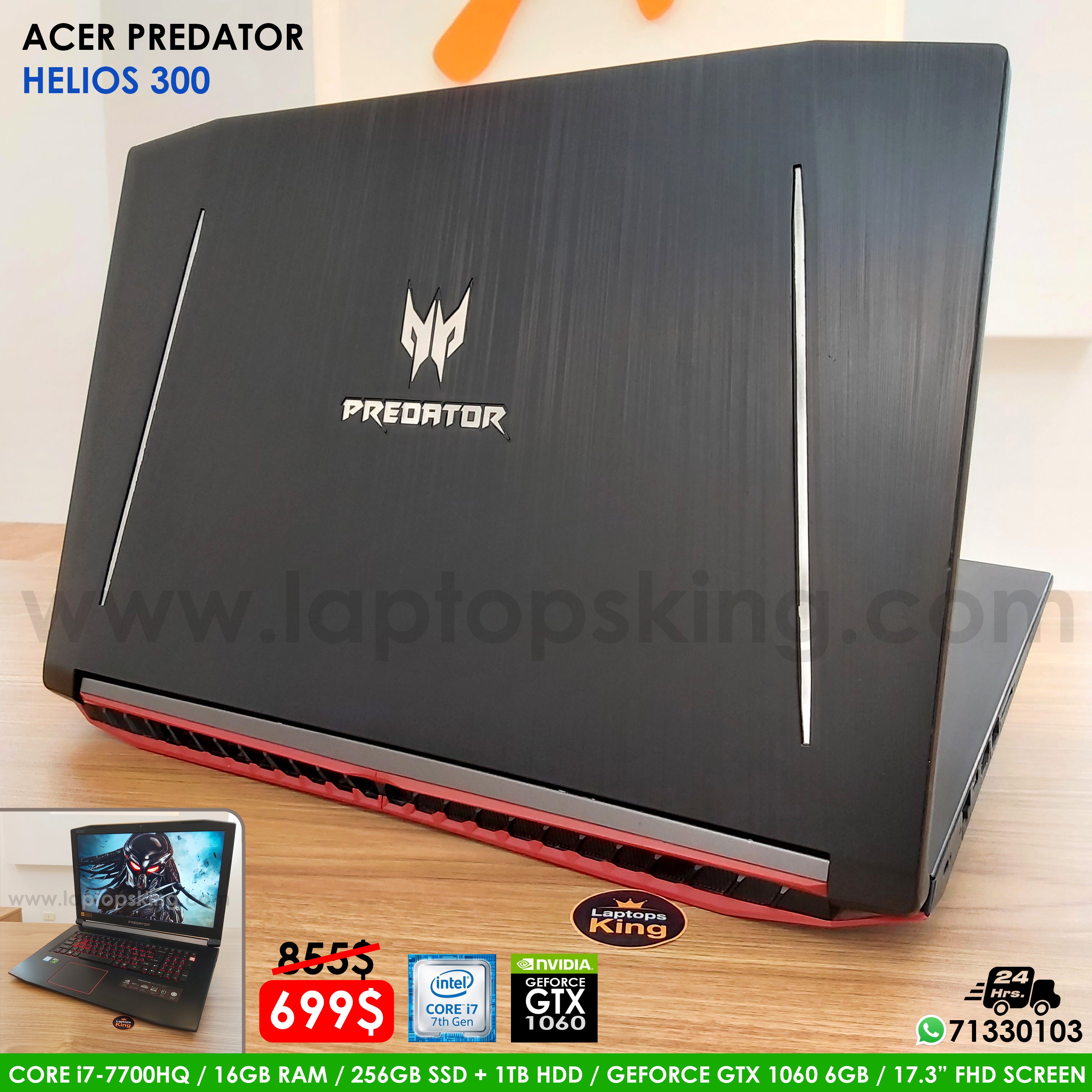 Gtx 1070 Acer Predator I7 7700hq Gtx 1060 Gtx 1060 6gb Acer