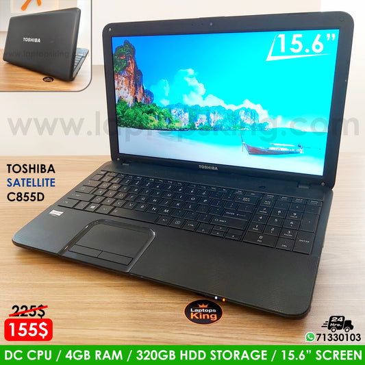 Toshiba Satellite C855d DC Laptop (Used Very Clean)