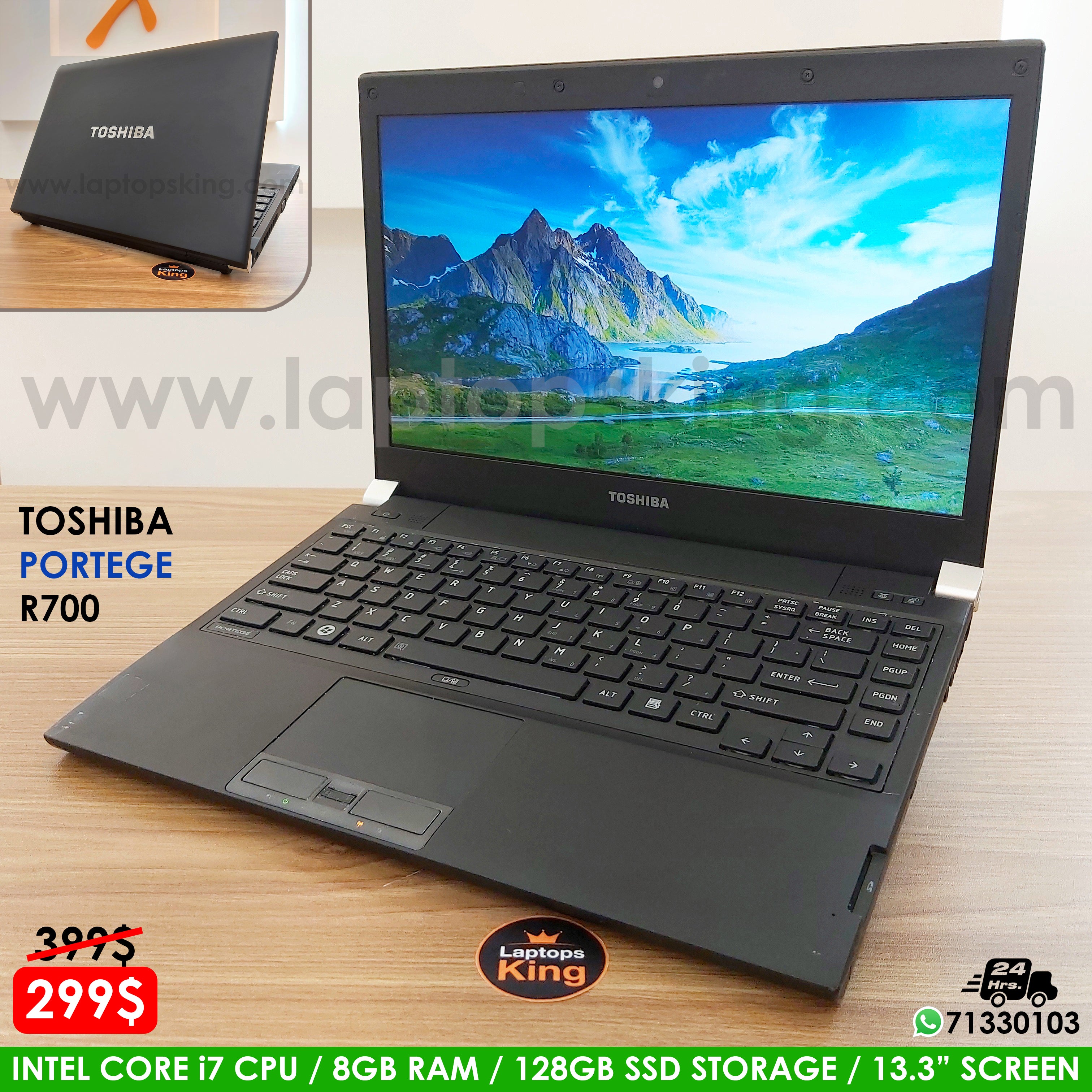 Toshiba Portege R700 Core i7 13.3