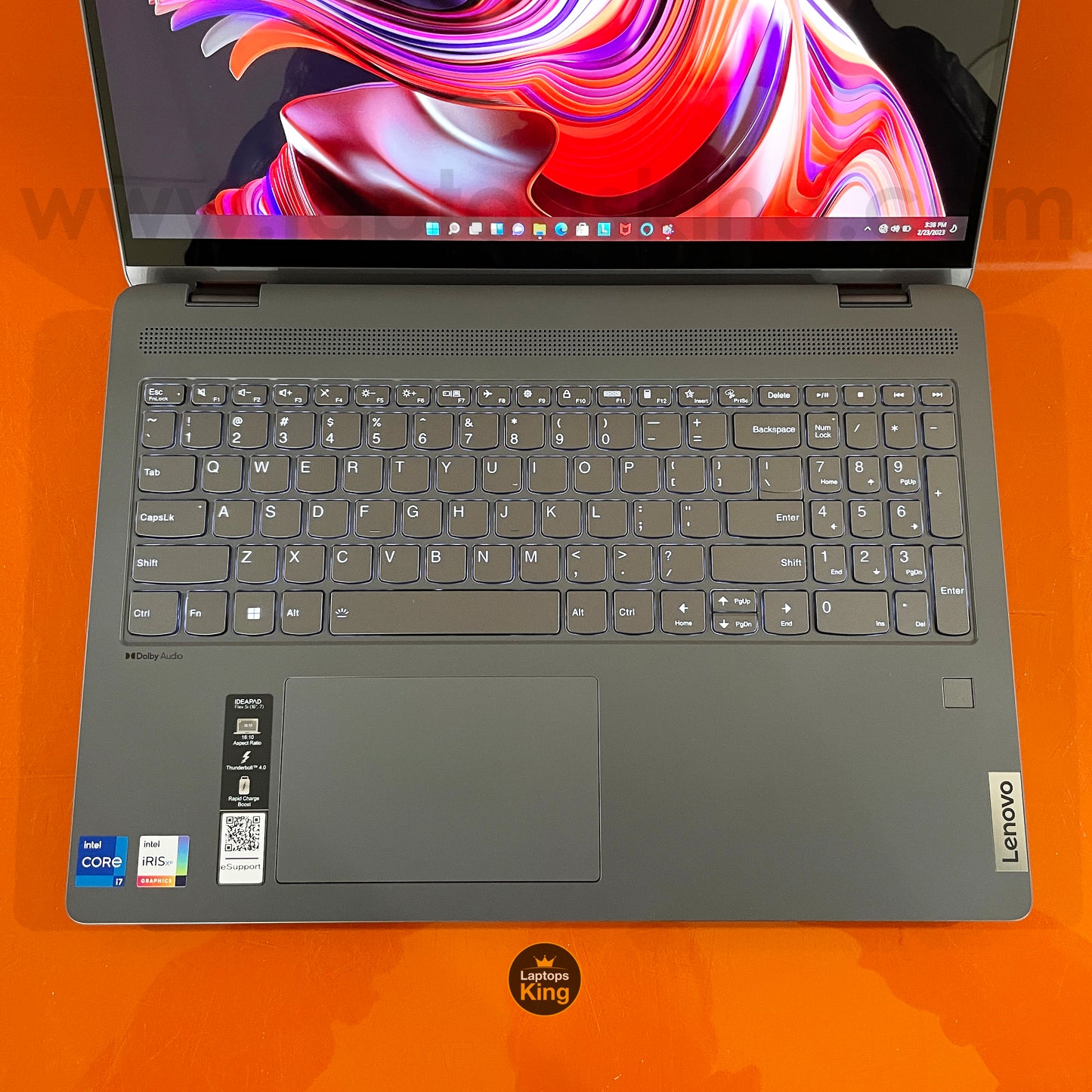 Lenovo IdeaPad Flex 5 16IAU7 - 82R8 2in1 Core i7-1255u Iris Xe 2k+ Laptop (Brand New)