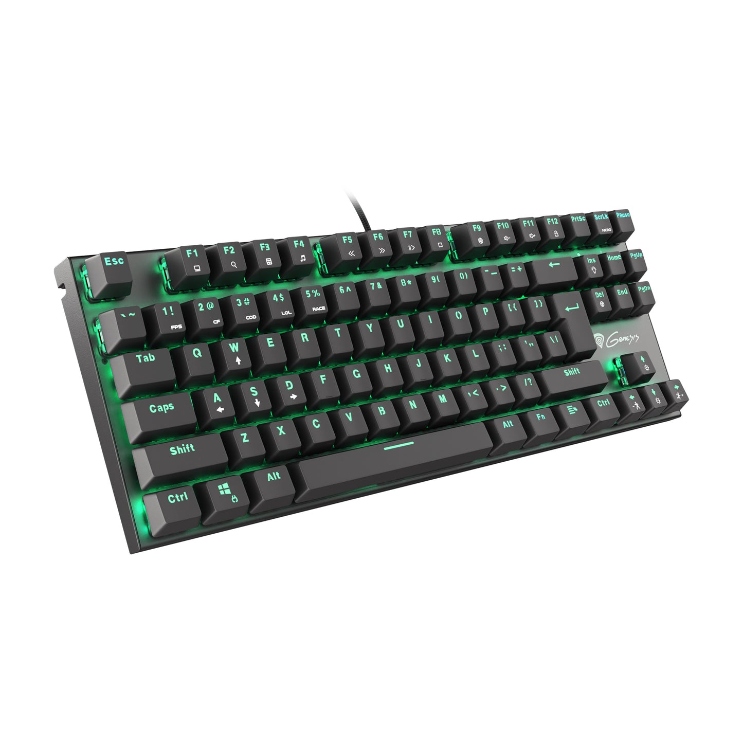 Genesis Thor 300 TKL NKG-0944/5 Mechanical Gaming Keyboard (New) Best laptop keyboard, computer keyboard, gaming keyboard, professional keyboard, keyboard for sale in Lebanon, keyboard in Lebanon, RGB keyboard, laptops king lebanon
