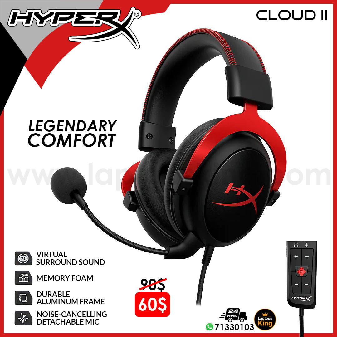 Hyperx cloud 2 cloud ii • Compare & see prices now »