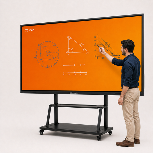 ERGOFLEX 4K Interactive Smart Board Touch Display 75-inch (New)