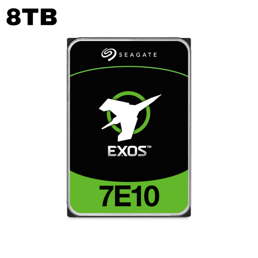 Seagate EXOS 8TB SATA Enterprise 6Gb/s 7200 rpm 256MB 3.5-inch Internal Hard Drive (Brand New)