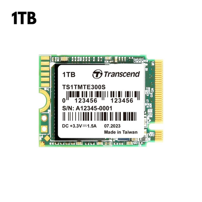 Transcend Short SSD 300S 1TB M.2 2230 PCIe NVMe Gen3x4 Internal Hard Drive (Brand New)