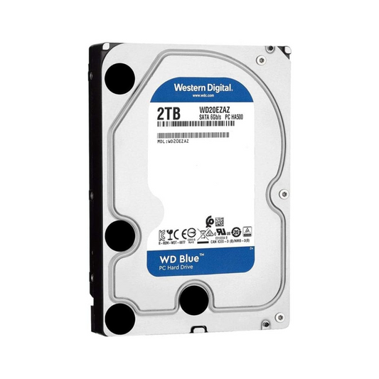 WD Blue 2TB 5400RPM Class SATAIII 256MB 3.5" Desktop Internal Hard Drive (Brand New)