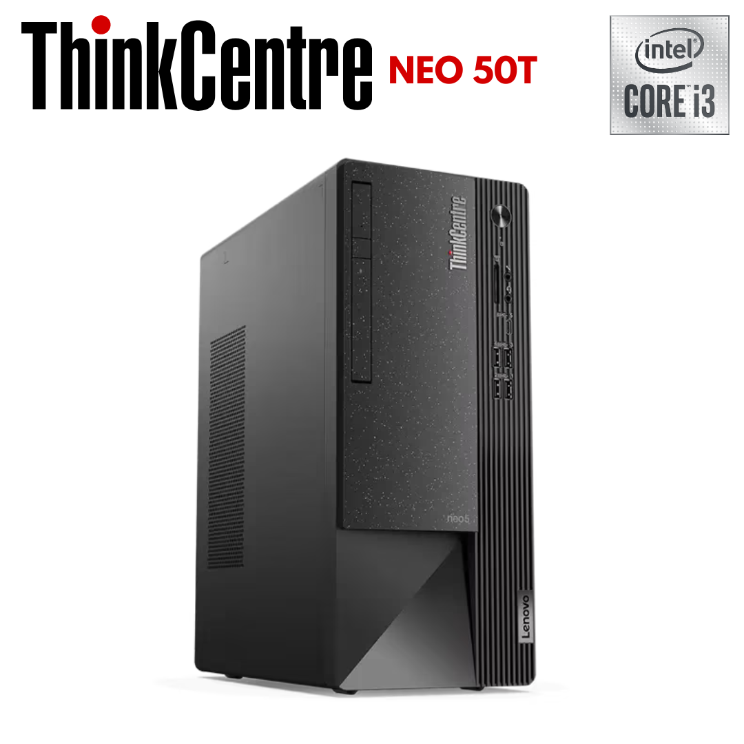 Lenovo ThinkCentre Neo 50T Core i3-12100 Tower Desktop (New)