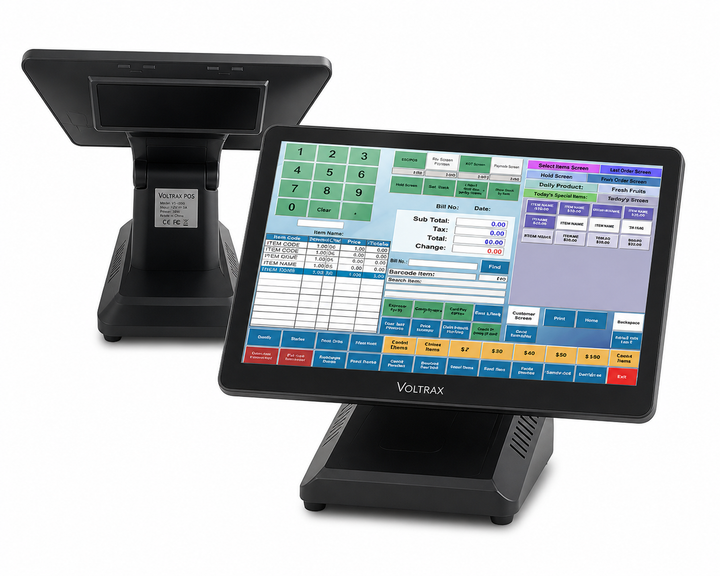 Voltrax POS Desktop Core i5 8GB 256GB SSD 15-Inch Touchscreen (New)