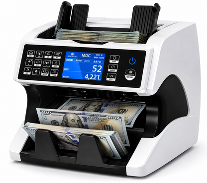 Magnum Value Money Counter Machine with Counterfeit Detection and Printer (New)
