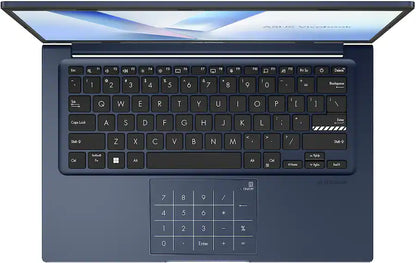 Asus Vivobook 14 X1404VAP-V14.C58256 Laptop Core 5 120U 8GB DDR4 256GB NVMe 14-inch FHD (New)